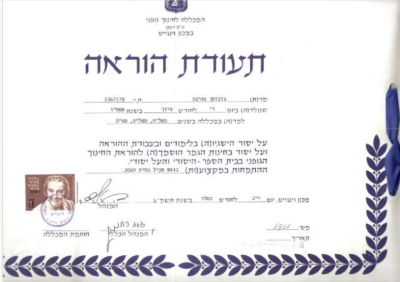 תעודת הוראה בחינוך גופני מכון וינגייט